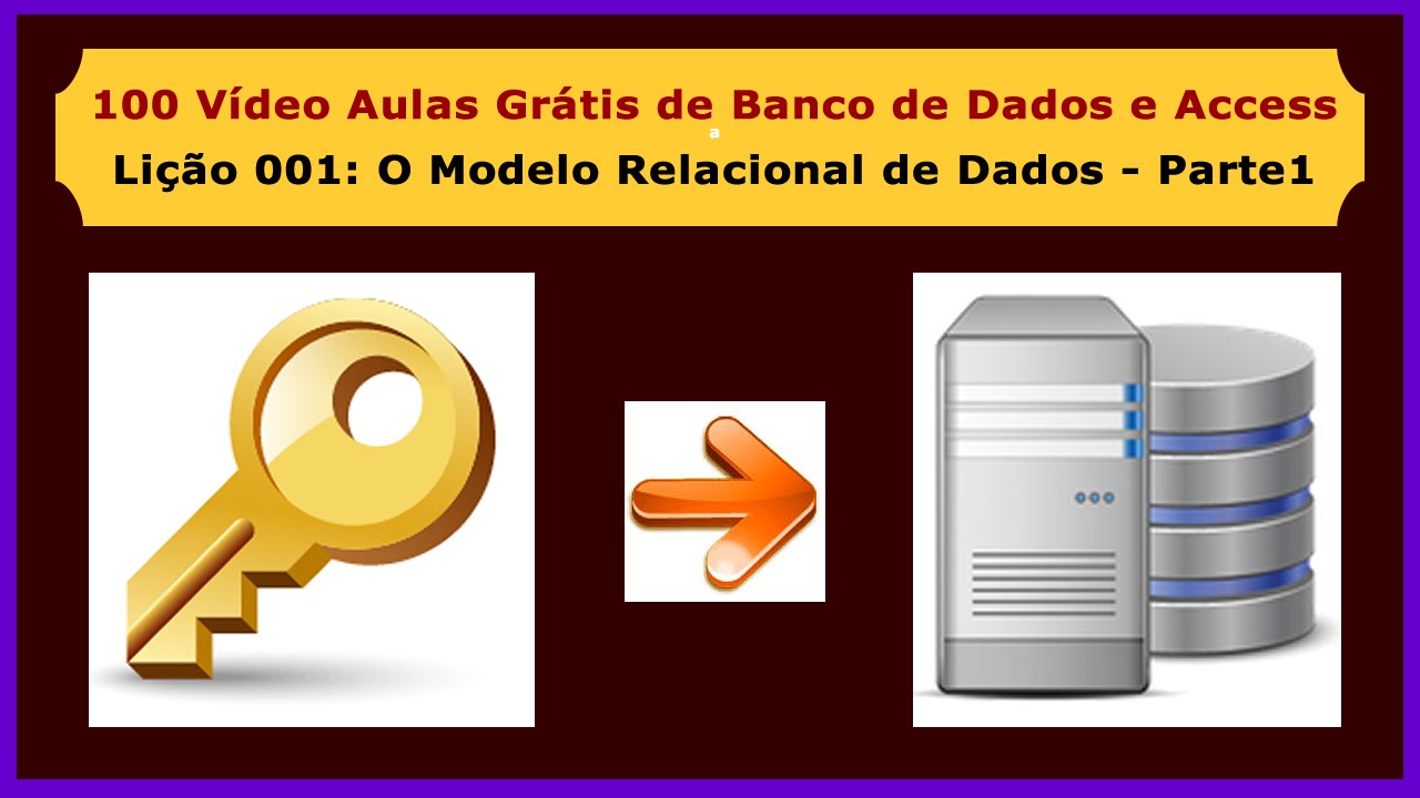 Lição 001 - Curso Gratuito de Access e Banco de Dados - O Modelo Relacional de Dados - Parte 1