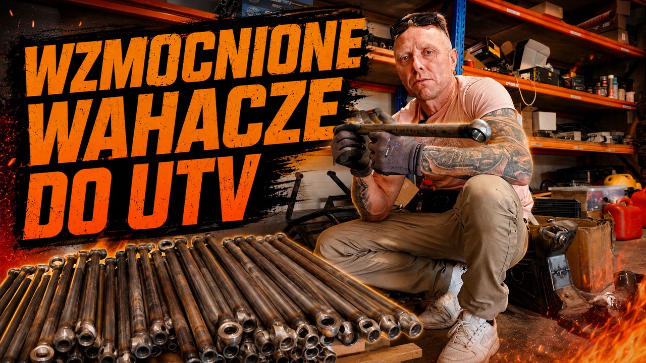 Wzmocnione wahacze do Can-Am Maverick R, X3, Polaris Rzr i UTV