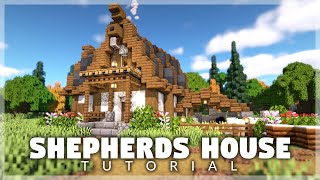 How to Build a Perfect Shepherd House In Minecraft