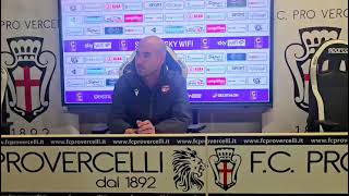IL MISTER DEL CARPI, STEFANO CASSANI: ‘COMMESSO DEGLI ERRORI MA ANCORA DECISIONI DUBBIE’