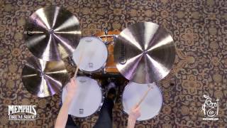 Video thumbnail for Bosphorus 21" Traditional Medium Thin Ride Cymbal - 2584g (T21RMT-1051117WW) by Memphis Drum Shop