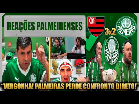 REAÇÕES PALMEIRENSES - FLAMENGO 3x2 PALMEIRAS - BRASILEIRÃO 2025 - VAMOS RIR DO PALMEIRAS!