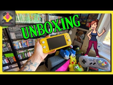 NEW Nintendo Switch Lite Unboxing - AWESOME!