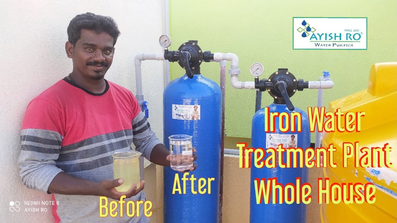 Iron removal filter for water tank | Iron removal filter Activated carbon filter whole house