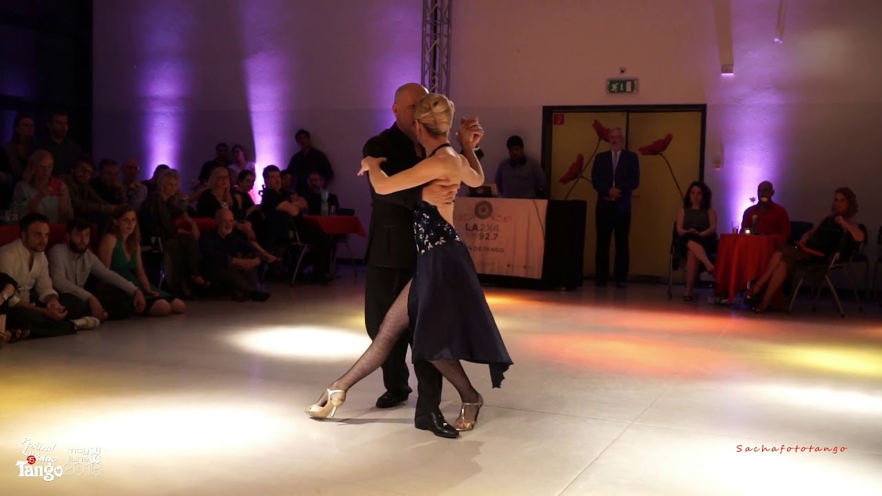 Alberto Colombo y Celiné Ruiz, 15th Festival Lugano Tango 2018