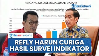 Refly Harun Kritik Survei Indikator soal Ijazah Jokowi, Curigai Ada Motif Lain Singgung Sumber Dana