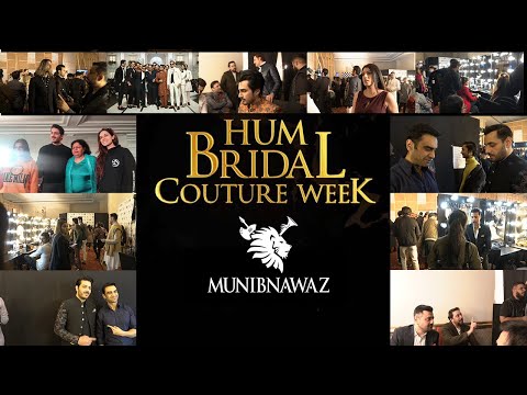 Behind the scenes of munib nawaz Fashion show at BCW  2021