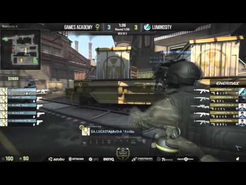 $30,000 RGN Pro Series LAN Games Academy vs Luminosity bo3 Map 2 Train