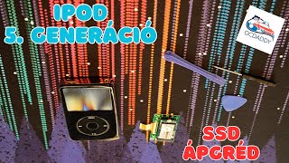 Apple iPod 5. generáció SSD ápgréd