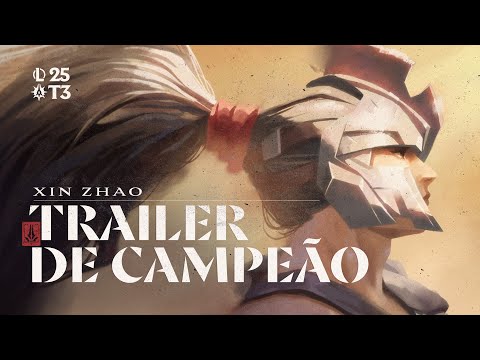 Xin Zhao, o Senescal de Demacia | Trailer de atualização do Campeão