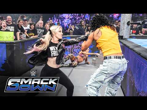 Tiffany Stratton and Alexa Bliss brawl with Michin and B-Fab: SmackDown highlights, June 12, 2026