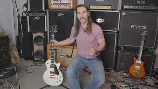 Video thumbnail for Les Paul Studio - Alpine White - Unboxing by Tanner's Favorite Things