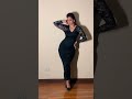 STRIKE A POSE BTS Fashion Aartii Naagpal Black Mermaid Fashion Pose Bts