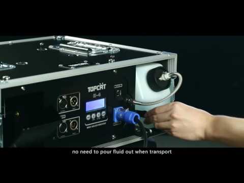 מכונת ערפל של דיג'יי פאוור H4 Hazer Machine DJ Power נוזלים ומכונות פירוטכניקה נוספות בסקאינט