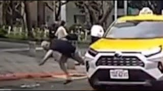 【車禍影片】行人地獄又一件！ 交通部：肯恰那（2025.03.04 台北市大安區敦化南路二段