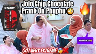Hottest Chocolate Prank On Phuphu😳| Prank Serious Hogya😰|Nida Pe Bhadke😡|Jolo Chip| Sufiyan and Nida