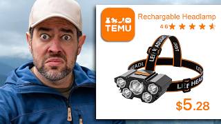 I Ordered Every Camping Essential from TEMU… and I’m Confused