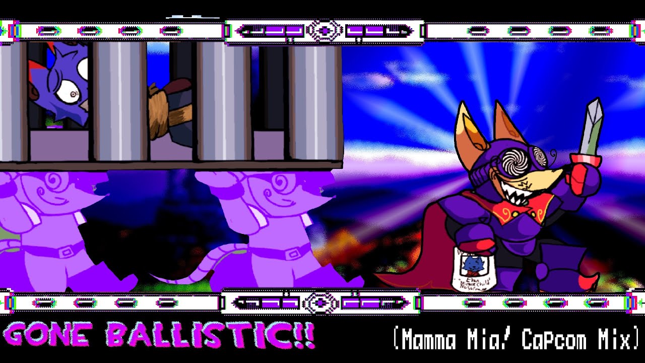 [FNF] GONE BALLISTIC!! V2 - Mamma Mia! Capcom Mix [+FLP]