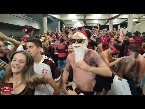 DESCIDA DA TORCIDA DO FLAMENGO CONTRA O BANGU - CARIOCA 2022 - 4K