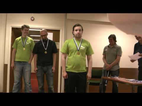 Nopean shakin joukkue-SM 2011 palkintojenjako.MTS