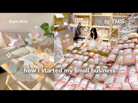 how i started my small business & grew it into a SUCCESSFUL online brand (at 21 years old) 🧸💌