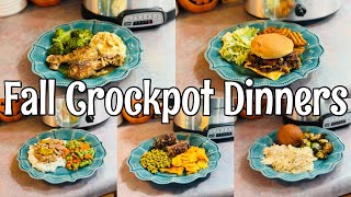 Cozy Fall Crockpot Recipes | What’s for Dinner | September 2025 