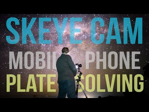 Mobile Phone based Plate Solving Polar Alignment with SkEye Cam