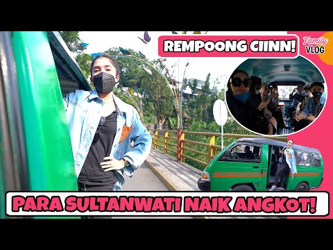 USSY CAME FAR TO BANDUNG BUT BECAME A PUBLIC TRANSPORT ASSISTANT😅