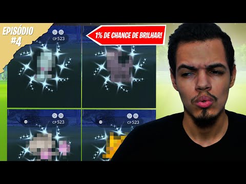SÓ PEGUEI SHINY RARO NESTE EPISÓDIO DO DESAFIO DA POKEDEX SHINY COMPLETA! EP.4