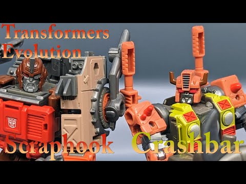 Chuck's Reviews Transformers Legacy Evolution Scraphook and Crashbar