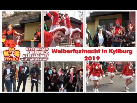 Weiberfastnacht in Kyllburg/Eifel 2019 - Kyllburg Helau!