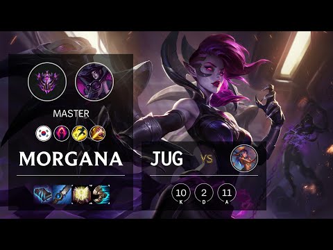 Morgana Jungle vs Lillia - KR Master Patch 10.22