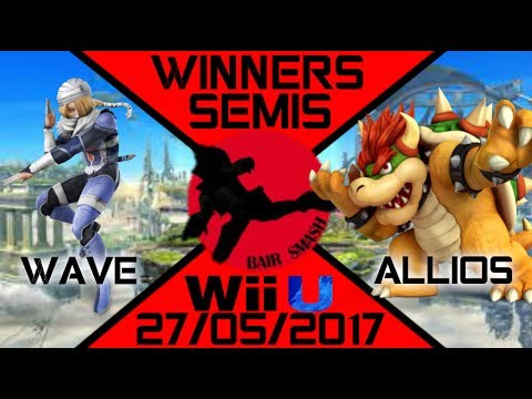 Bair Smash 13 Winners Semis - WaVe (Sheik) Vs. BS | Allios (Bowser) - Smash Wii U