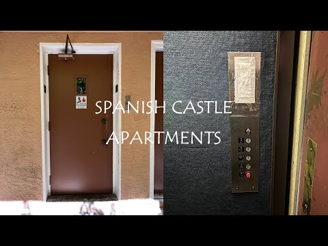 Weirdly Modded IECO Hydraulic Swing Door Elevator - Spanish Castle Apartments - Walnut Creek, CA