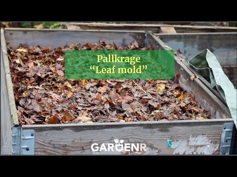 Pallkrage ”Leaf mold” - Trädgårdshacks med GardenR