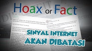 Hoax or Fact: Kabar Sinyal Internet akan Dibatasi karena Pemasangan Alat Perekam di Media Sosial