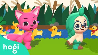 Six Little Ducks | Pinkfong &amp; Hogi Dance Dance | Nursery Rhymes | Hogi Kids Songs