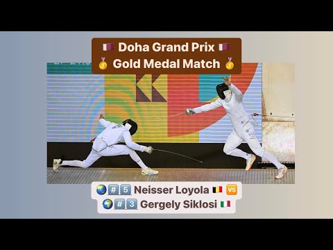 Doha Grand Prix 2023 SME - GOLD - Neisser Loyola BEL v Gergely Siklosi HUN