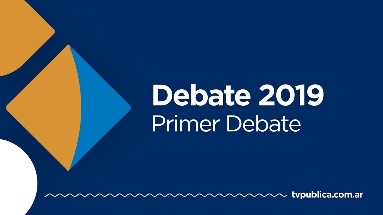TV Pública, Primer Debate Presidencial 2019