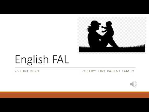 ENGLISH GRAAD 8: 25 Junie 2020 - periode 2 (25082)