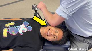 JAW PAIN! FORWARD HEAD POSTURE = Jaw & Neck TENSION 😳The FIX: Cracks, Stretching, Massage| Dr. Ed