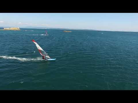 The Best of Windsurfing Galicia 2018  Video Drone   Clube Catro Ventos