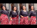 Mallu Reels Actress Meenu V Lekshmi Hot Boobs Show In Tight Blouse Hot Big Boobs Shaking