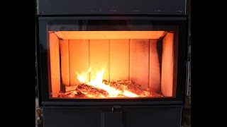 Камінна топка Romotop HEAT 4g 80.50.04 – конвекційна камінна топка з прямим склом і світлою камерою згоряння