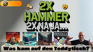 Was kam auf den Teddytisch? Inferno, Saltfjord & mehr – Brettspiele im Check!