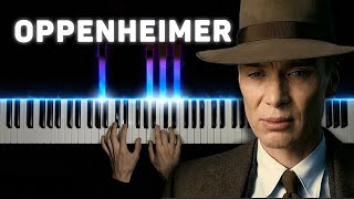 Oppenheimer - Can You Hear The Music | Piano version