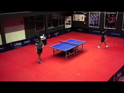 Endika Diez - Xavi Peral (Spanish Table Tennis Superdivision 2015/16) First 3 sets