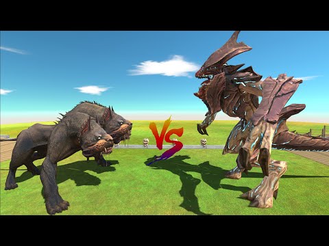 - RAIJIN VS CERBERUS - Animal Revolt Battle Simulator