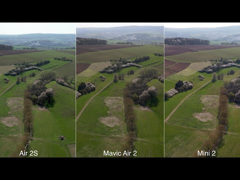 DJI Air 2S vs. Mavic Air 2 vs. Mini 2 // Video Footage Vergleich in 4K 30fps & mein Fazit // DEUTSCH