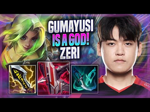 GUMAYUSI IS A GOD WITH ZERI! - T1 Gumayusi Plays Zeri ADC vs Twitch! | Season 2022